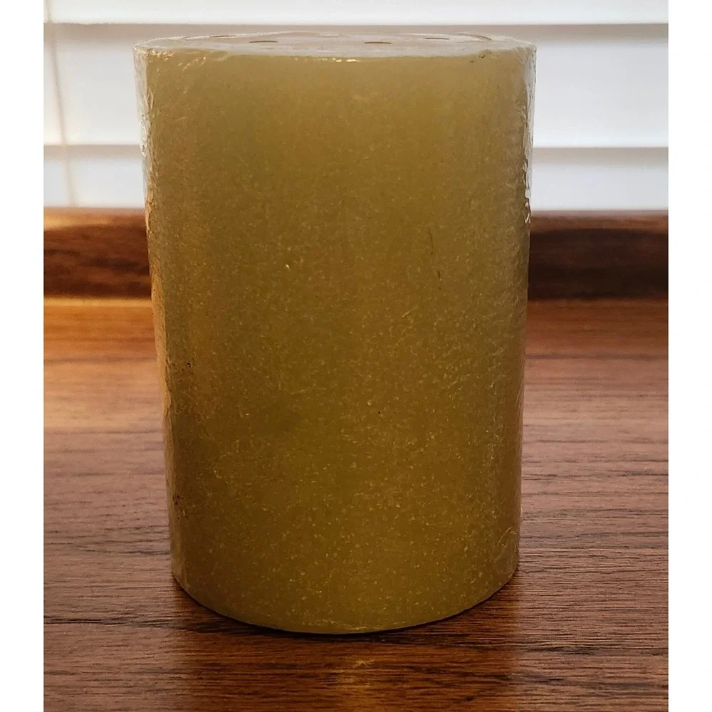 Shaker Hill Candle Company Sage Green Textured Pillar Candles Set of 2 SHS4P-902